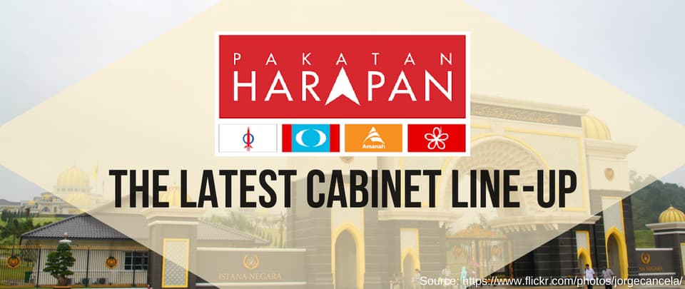 Pakatan Government’s Cabinet Line-up