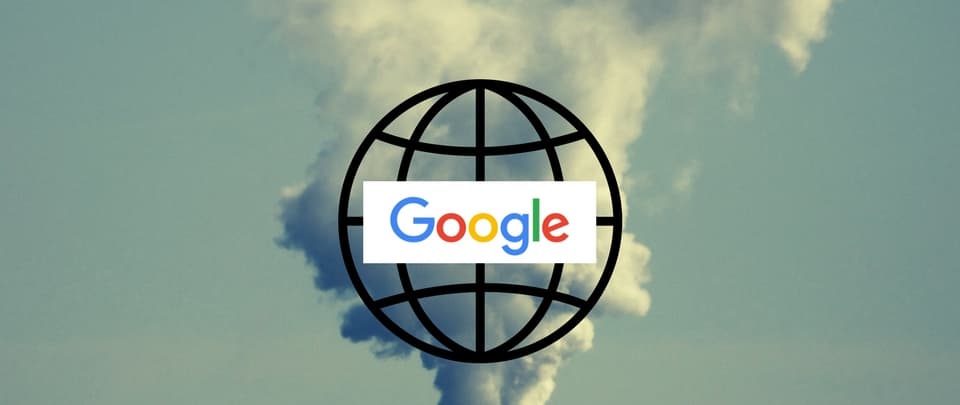 Your Google Search Pollutes the Environment