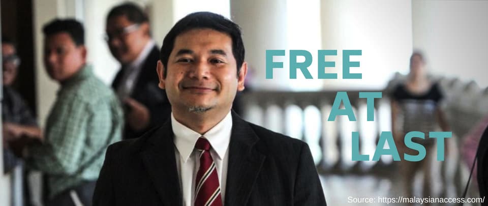 Rafizi Goes Free