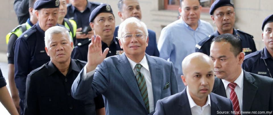 Najib Charged with Money Laundering