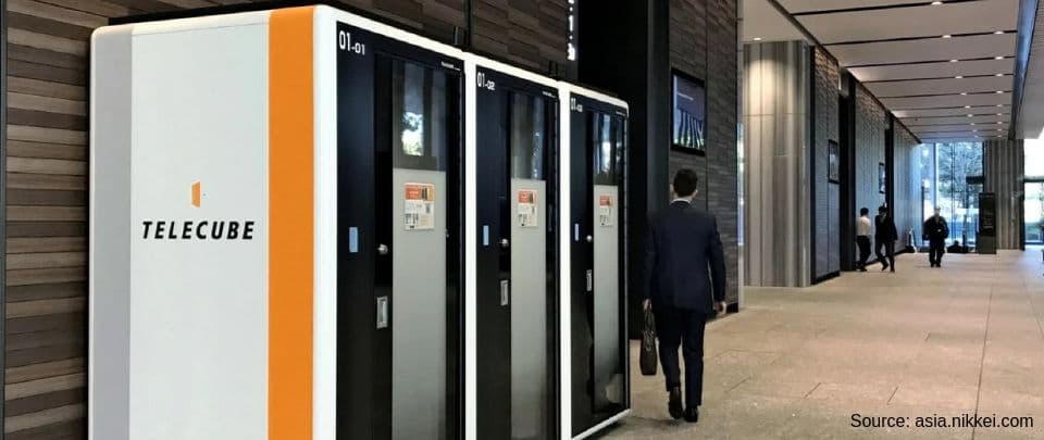 Phonebooth-Sized Offices In Japan