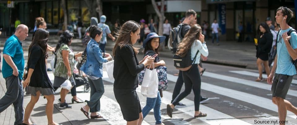 Should Distracted Walking Be Illegal? 