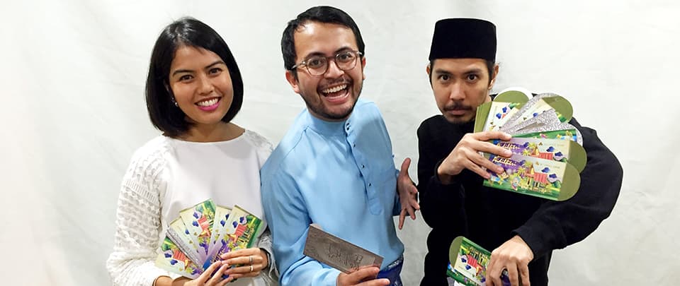 Hari Raya Special with Ezra Zaid, Azura Rahman and Ali Johan.