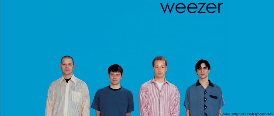 (Untitled) #47 feat. The Blue Album, by Weezer