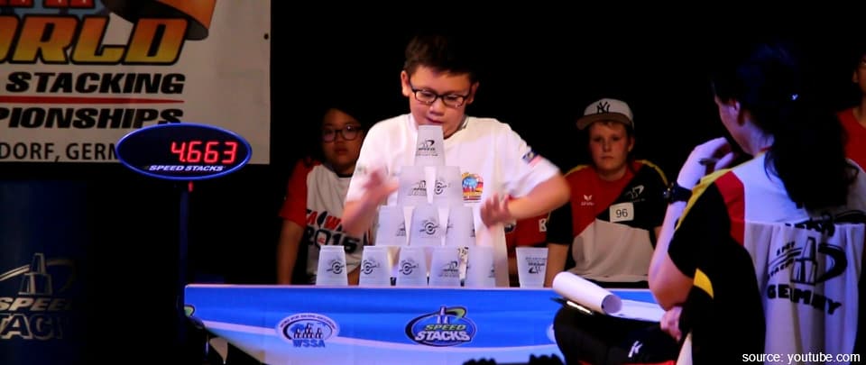 The Whizz-Kid of Speed Stacking