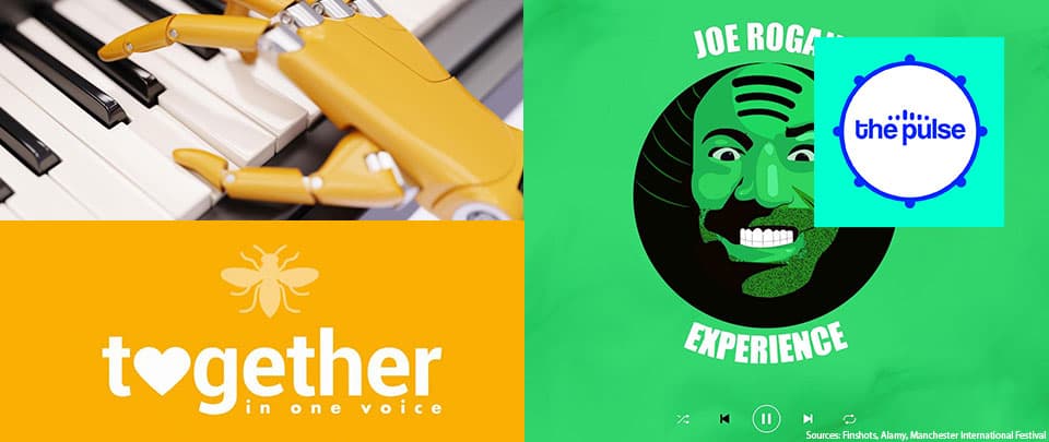 By The Way: Spotify x Joe Rogan, Together In One Voice and Soundtrack Generator