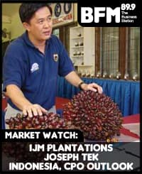 IJM Plantations in for Record Performance FYE March 2012