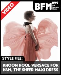 Style File Episode 2: Khoon Hooi, Versace for H&M, The Sheer Maxi Dress.